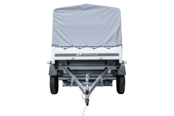 BRK -Remorque routière avec bâche haute, arceau et roue jockey 230x125 Garden Trailer 230 KIPP – Image 4