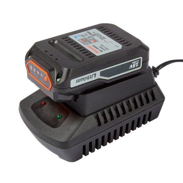 Coupe-Bordure Sans Fil 18V Li-ion + Batterie 18V 2Ah + Chargeur rapide 18V KORMAN – Image 2