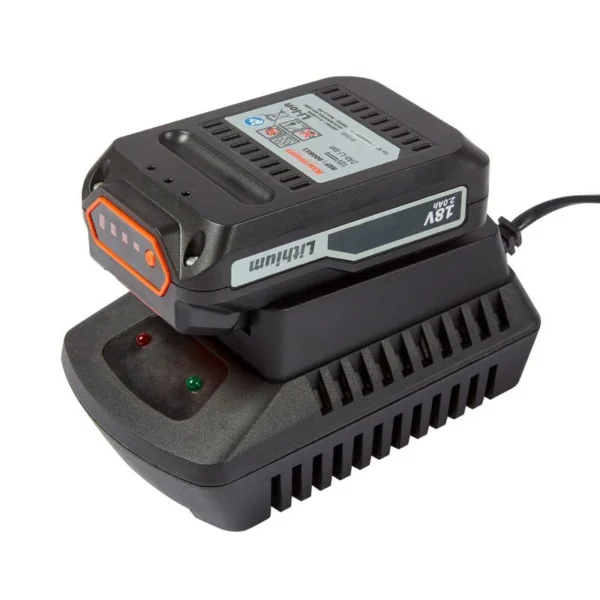 Coupe-Bordure Sans Fil 18V Li-ion + Taille Haie Sans Fil 550mm 18V Li-ion + 2xBatteries 18V 2Ah + Chargeur rapide 18V KORMAN – Image 3