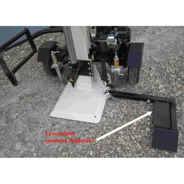 Fendeuse thermique tractable PROFESSIONNELLE 14T – 110cm - 6,5cv – Fendeur remorque – Image 5