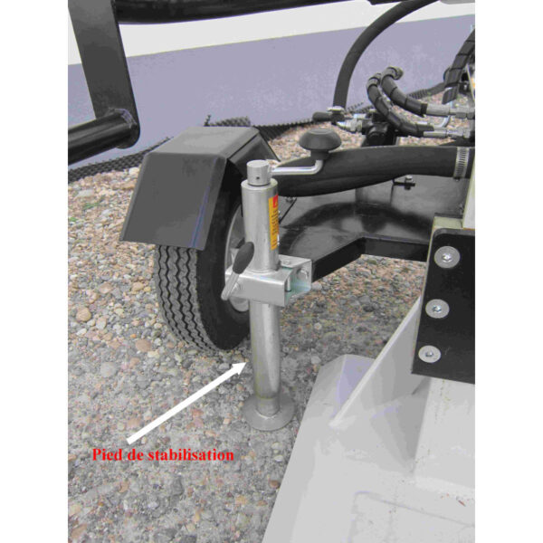 Fendeuse thermique tractable PROFESSIONNELLE 14T – 110cm - 6,5cv – Fendeur remorque – Image 6