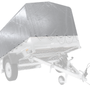 BRK -Bâche haute grise H800 pour Garden Trailer 230 KIPP