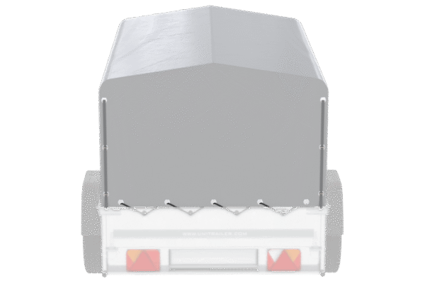BRK -Bâche haute grise H800 pour Garden Trailer 230 KIPP – Image 5