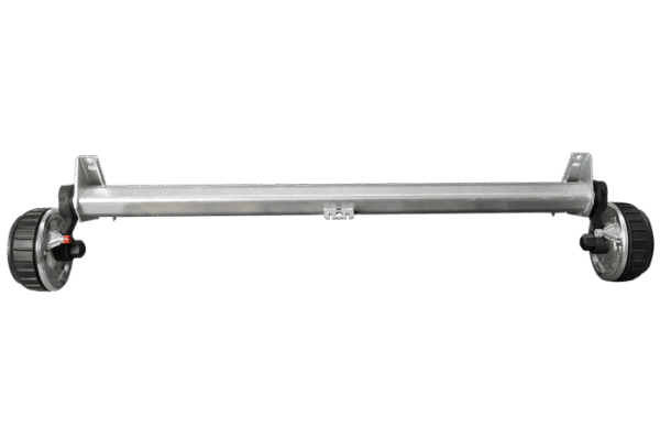BRK -Essieu freiné AL-KO pour remorque lourde / dépanneuse 1600kg 1500mm 1970mm 5x112 – Image 2