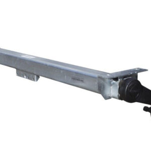 BRK -Essieu freiné remorque 1350 kg KNOTT 1200 mm 5x112 pour remorques