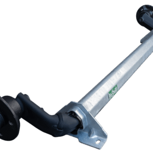 BRK -Essieu non freiné AL-KO pour remorque bateau 750kg 960mm 1280mm 4x100