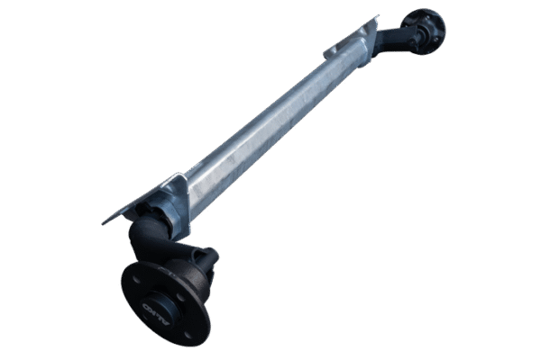 Essieu non freiné AL-KO pour remorque bateau 750kg 960mm 1280mm 4x100 – Image 5