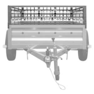 BRK -Rehausses de ridelles grillagées pour Garden Trailer 236
