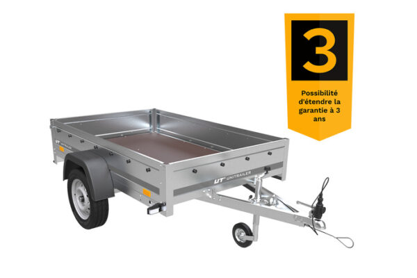 BRK -Remorque permis B Garden Trailer 201 FD 200 x 125 cm – Image 3