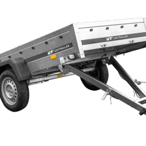 BRK -Remorque pour auto 230 x 125 cm Garden Trailer 230 KIPP