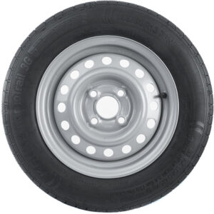 BRK -Roue complète remorque 145/80 R13 4x100 pneu Kenda
