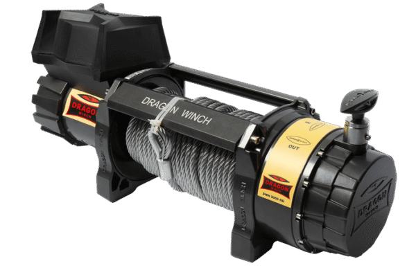 BRK -Treuil électrique Dragon Winch 12V 4082kg avec corde en acier – Image 5