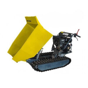 Mini Dumper chenilles 500kg Bennage hydraulique 9ch - Brouette Transporteur