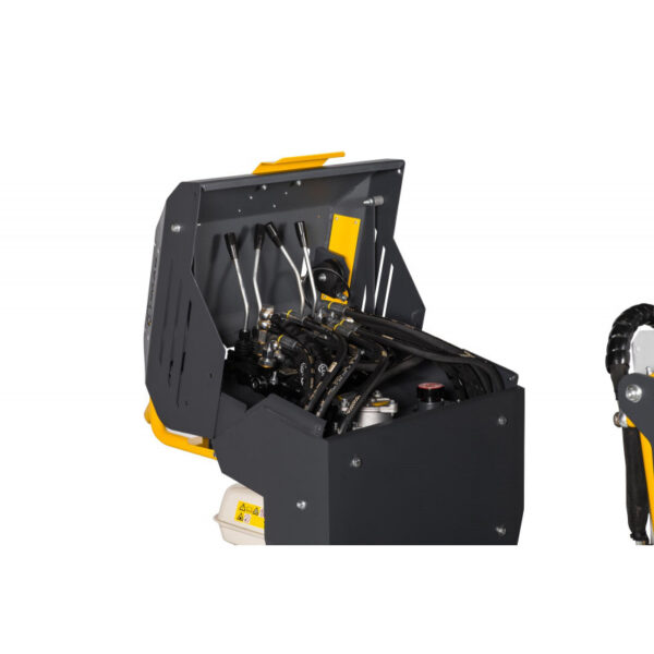 Mini-Dumper sur chenilles Tout hydraulique VH500PROA 500kg – Moteur LONCIN - 7cv – Bennage et Pelle hydraulique – Image 5