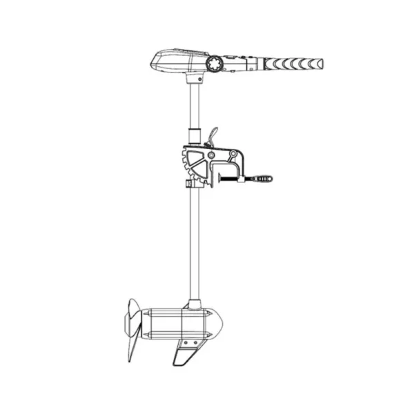 MOTEUR ÉLECTRIQUE POUR BATEAU ET ANNEXE BRUSHLESS 120 LBS - 24V – Image 10