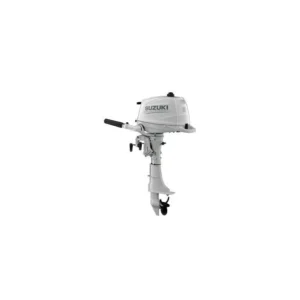 Moteur hors-bord 4T SUZUKI 6 cv arbre long BLANC