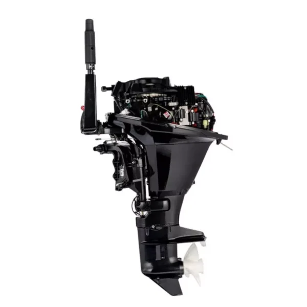 Moteur hors-bord PARSUN 20cv Arbre Court barre franche et démarrage électrique – Image 4