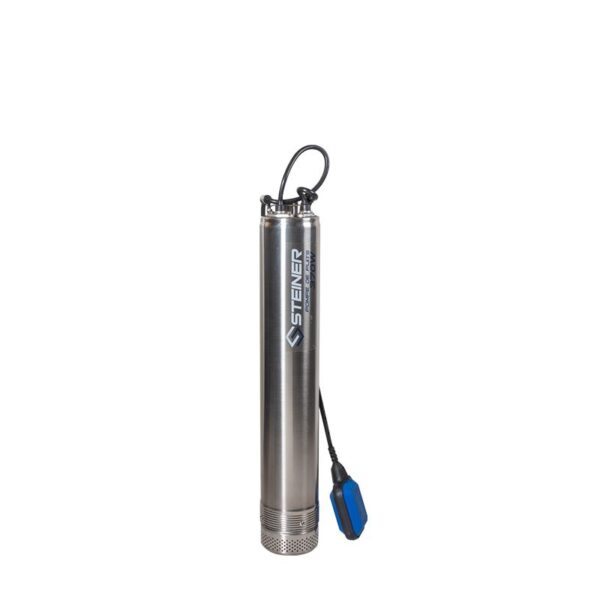 Pack Pompe immergée de Puit Inox 750W + Tuyau d’arrosage Ø19mm 25m + Raccord et collier – Image 2