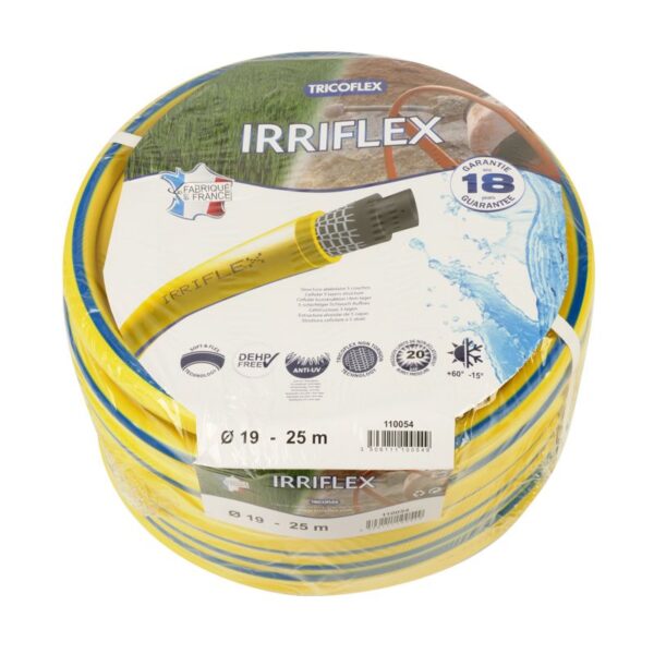 Pack Pompe immergée de Puit Inox 370W + Tuyau d’arrosage Ø19mm 25m + Raccord et collier – Image 9