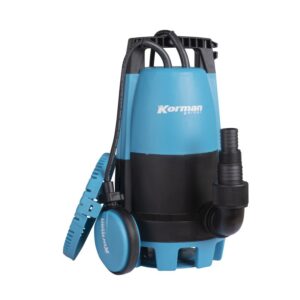 Pompe Immergée 2 en 1 Eaux Claires et Chargées 1000W KORMAN