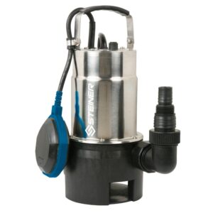 Pompe immergée eaux chargées 750W inox STEINER