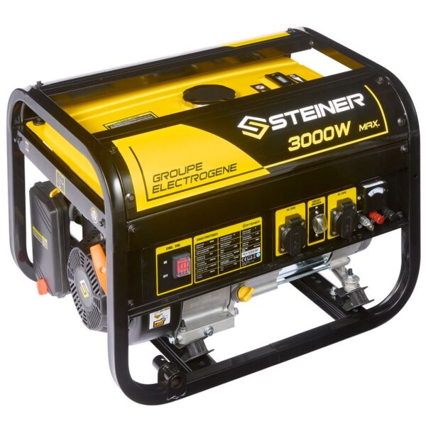 Groupe Electrogène Essence 208cc 3000W max STEINER – Image 3