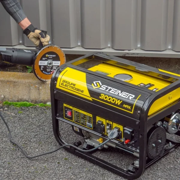 Groupe Electrogène Essence 208cc 3000W max STEINER – Image 4