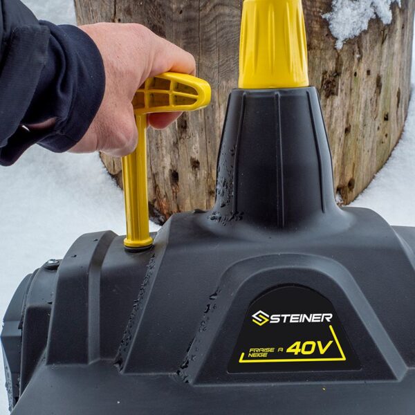 Fraise à Neige Déneigeuse Sans Fil 40V Brushless STEINER (sans batterie) – Image 3