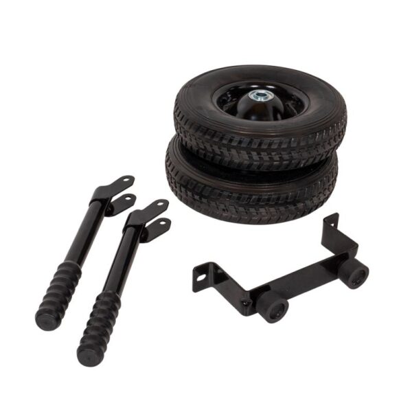 Kit roues et poignées de transport pour groupe électrogène essence 208CC 3000W Max STEINER – Image 5