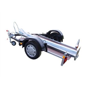 BRK -Remorque porte 1 moto rail large 500 kg TYPE-TOP RGW 500
