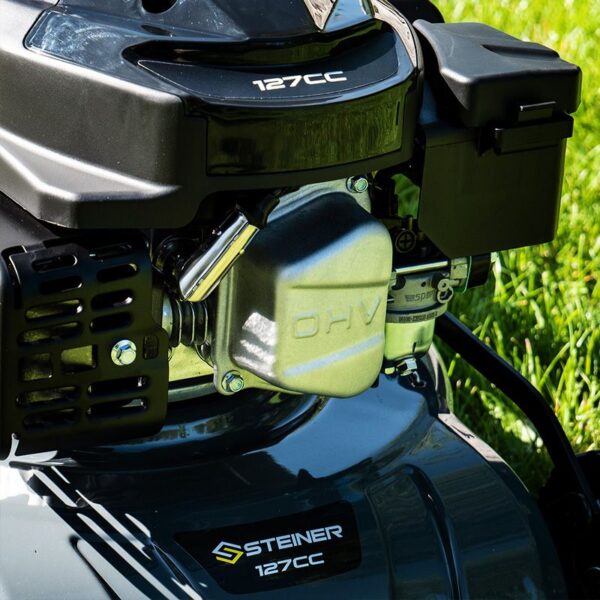 Tondeuse thermique tractée 41 cm 3CV 127cm³ STEINER – Image 6