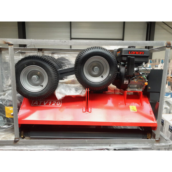 Tondo Broyeur Tondeuse autonome Quad ATV 120-RED - LONCIN – 15cv tractable - Rotobroyeur tractable – Image 2