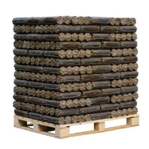 Bûche densifiée de Nuit - Bois compressé longue durée