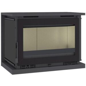 Poêle à bois ventilé - FIREMATIC Columbia Suspendu 12.5 kW Foyer en fonte