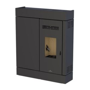 Poêle à granulés extra-plat - BRONPI Cira 8 kW Noir Poêle à granulés extra-plat - BRONPI Cira 8 kW Noir