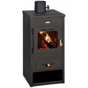 Poêle à bois. Puissance de chauffage 9.5 Kw, modèle Prity Optima