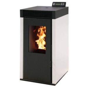 Poêle à granules MARINA 8 Etanche - Blanc