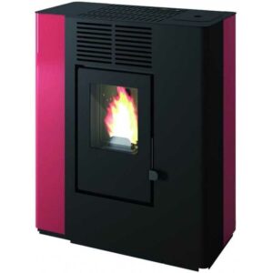 Poêle à Granulés Nella 9.2 Kw Canalisable Red Point Fire