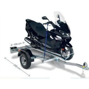 Remorque porte 1 moto 350 Kg NORAUTO PM1